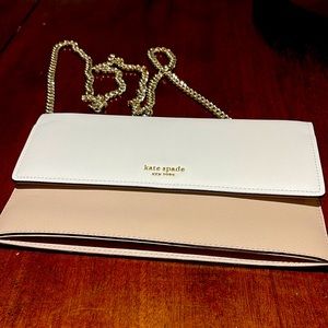 Kate Spade white and neutral shoulder bag